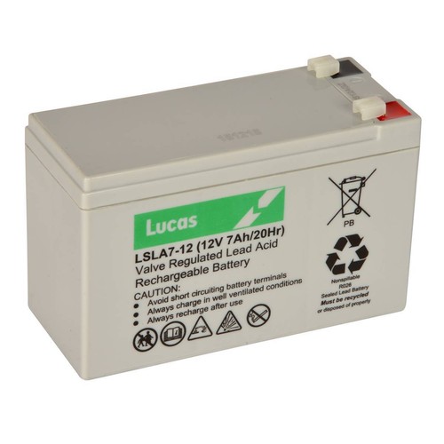 Lucas 12v 7ah agm - lucas,